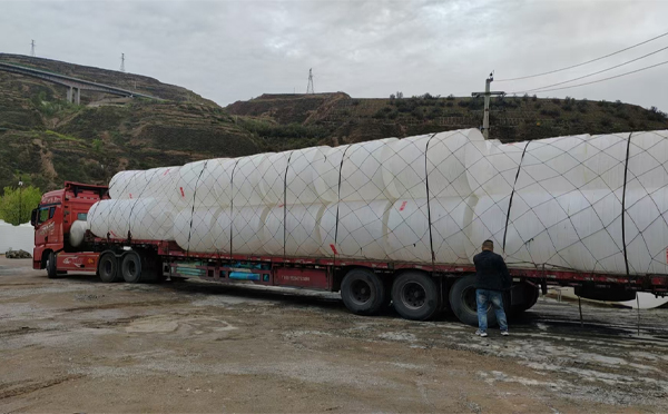 泾川PE吨桶交付中