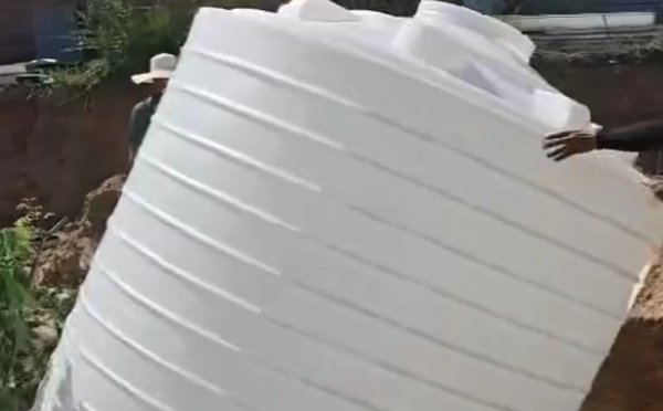 泾川PE塑料大桶批量交付项目